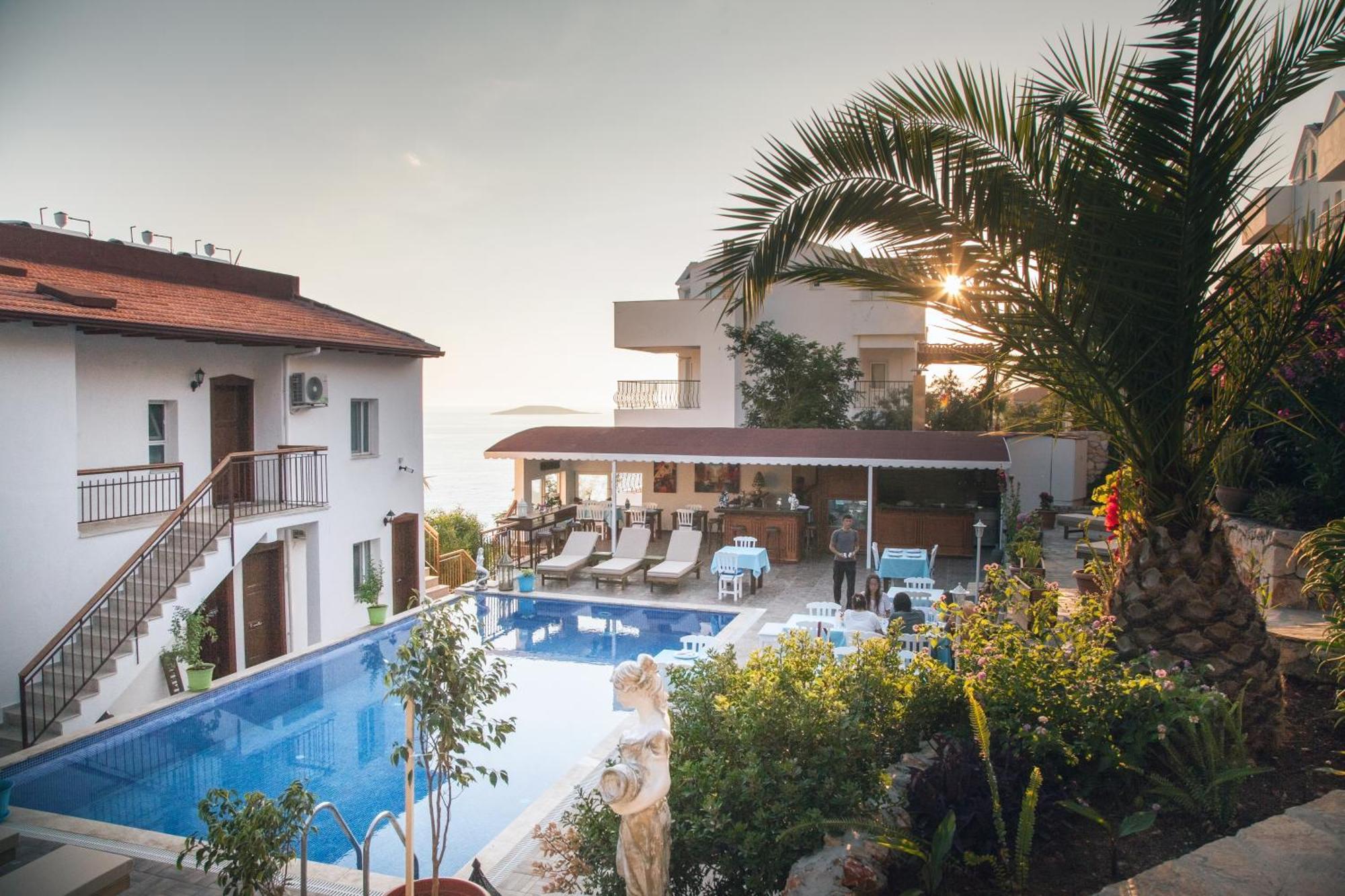 Sunset Villa Hotel Kaş Exteriör bild